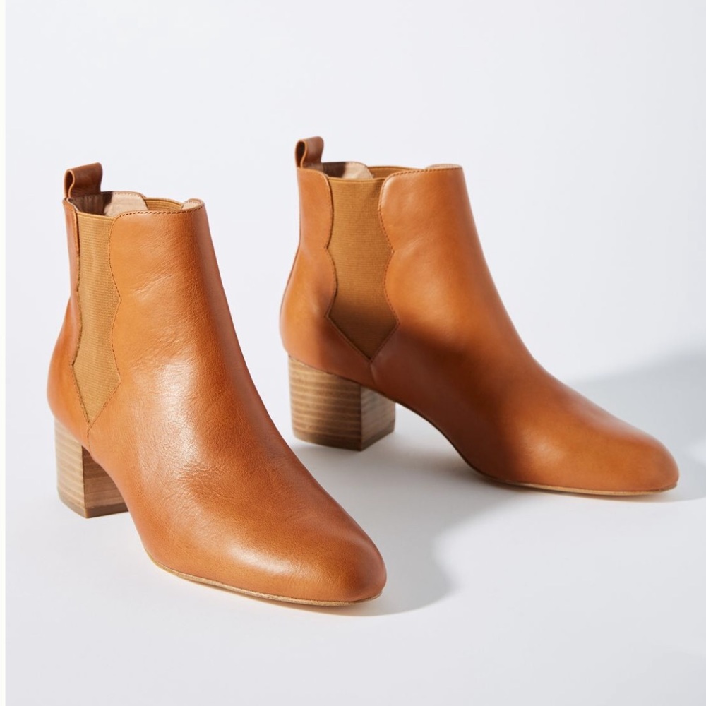 Used leather boots